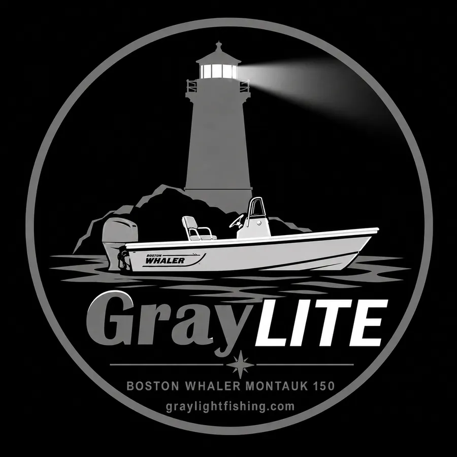 GrayLITE: Boston Whaler Montauk 150 logo